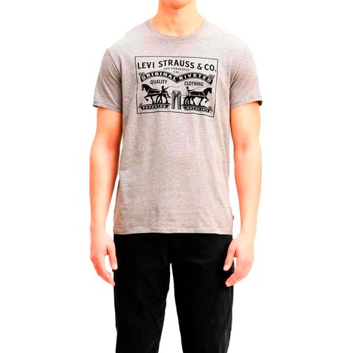 Playera Casual Para Caballero Levis Gris 22495-0047 CH