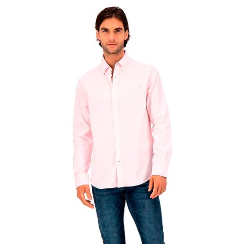 Camisa Casual Para Caballero Nautica Rosa W35001-6CH