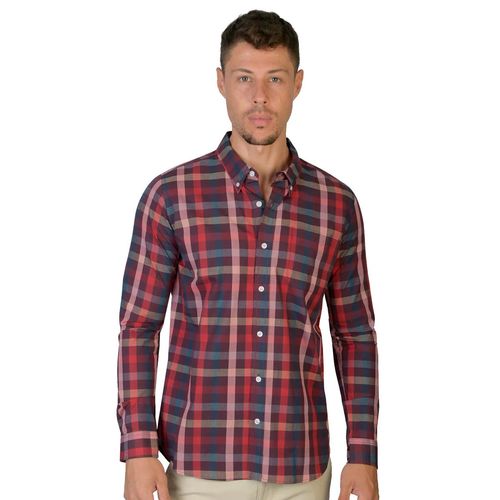 Camisa Casual Para Caballero Soul And Blues Multicolor C1674