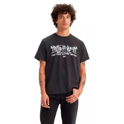 Playera Casual Para Caballero Levis Negro 16143-1548