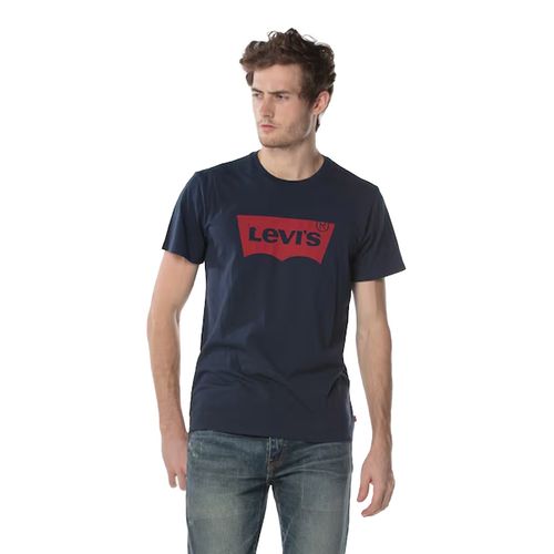 Playera Casual Para Caballero Levis Azul 17783-0199