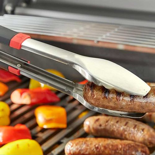 Pinzas para asar Weber plateado 6317