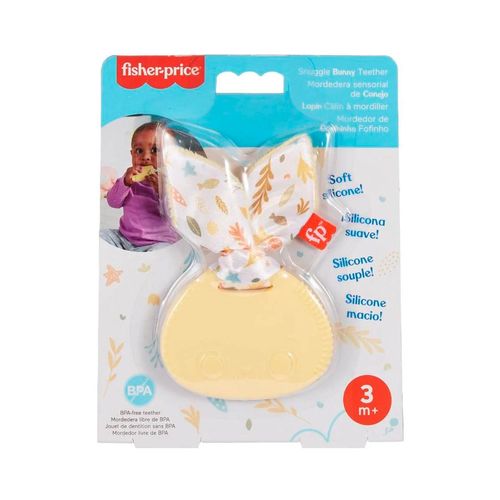 Sonajas y mordederas sensimals conejo Fisher Price multicolor hrb19