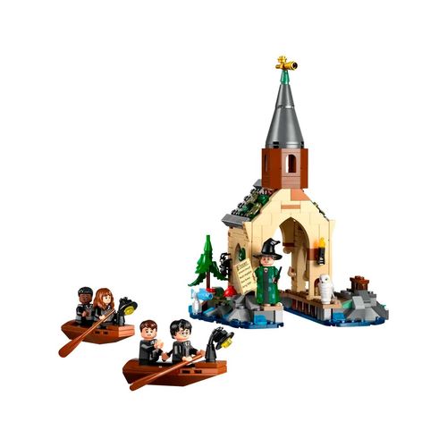 Set cobertizo del castillo de Hogwarts armable Lego multicolor 76426