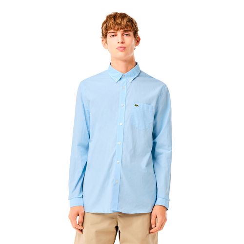 Camisa Casual Para Caballero Lacoste Azul CH5621