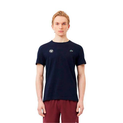 Playera Casual Para Caballero Lacoste Negro TH8309-166