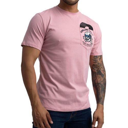 Playera Para Cabllero Indian Soul Rosa 1201