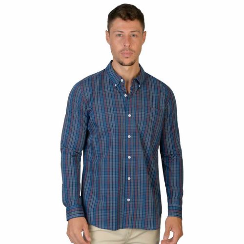 Camisa Casual Para Caballero Soul And Blues Multicolor C1679