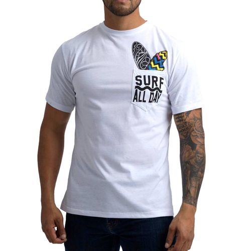 Playera Para Cabllero Indian Soul Blanco 1200