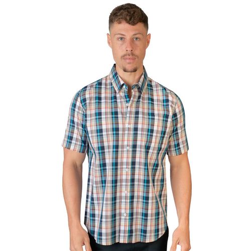 Camisa Casual Para Caballero Soul And Blues Multicolor C1729