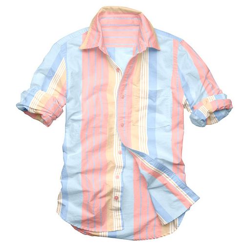 Camisa Casual Para Caballero Soul And Blues Multicolor C1743