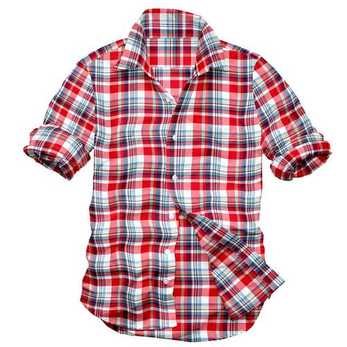 Camisa Casual Para Caballero Soul And Blues Rojo C1759