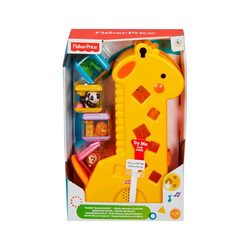 Peekablocks de jirafa Fisher Price multicolor b4253