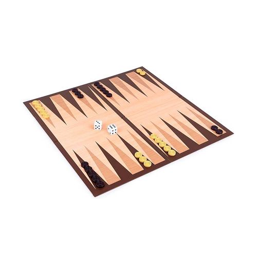 Juego de mesa backgammon clásico Spinmaster multicolor 6065324