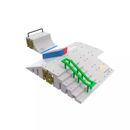 Set de rampas olímpicas para fingerboards Spinmaster multicolor 6069400