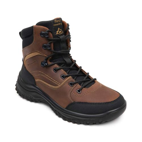 Bota Casual Para Caballero Flexi Café 418102