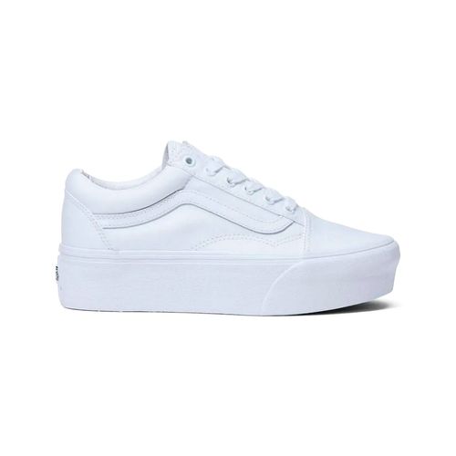 Tenis casual para dama Vans blanco vn0a7q5mw00