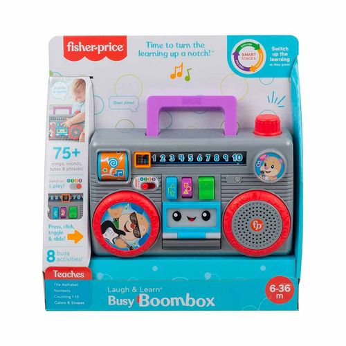 Radio Portátil Para Bebé Fisher Price Multicolor HBB57