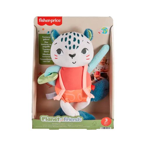 Peluche leopardito para bebé Fisher Price multicolor hkd64