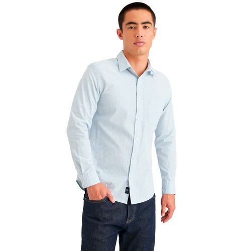 Camisa Casual Para Caballero Dockers Azul A1114-0116