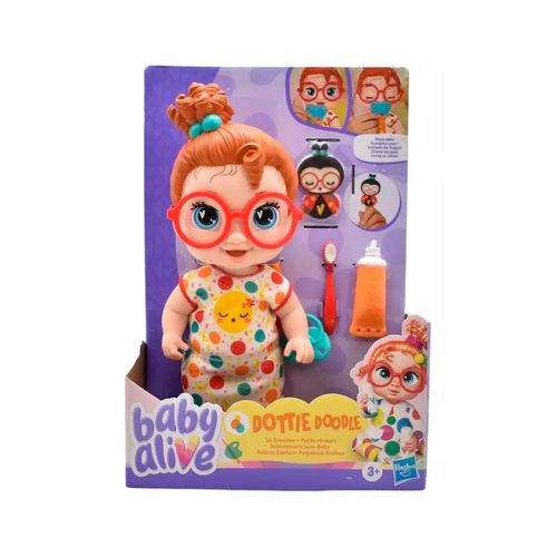 Muñeca dottie doodle felices sueños Baby Alive multicolor f9965