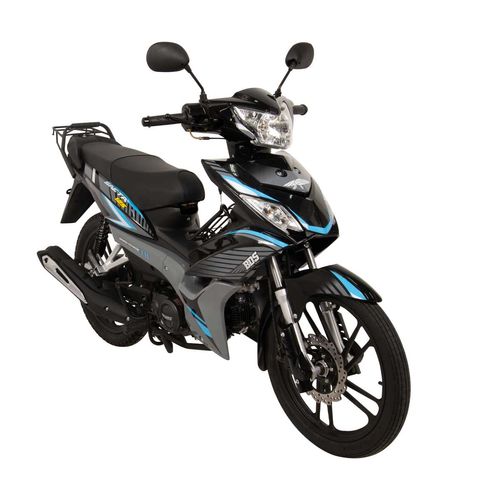 Motocicleta de trabajo semiautomática BDS gris saeta 125 CC 2025