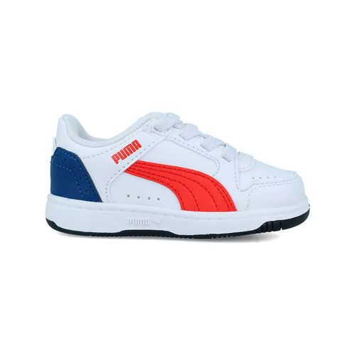 Tenis casual para niño Puma blanco 38198609