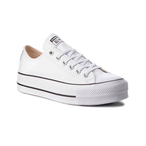 Tenis casual para dama Converse blanco 561680c