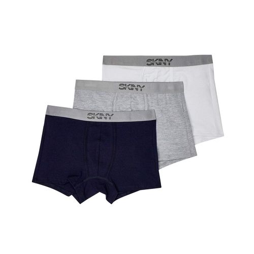 Set de 3 bóxer para joven Skiny multicolor 75998