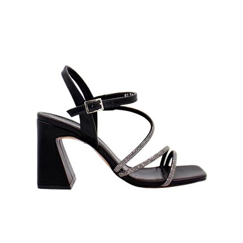 Sandalia de fiesta Senties negro para dama 79-722