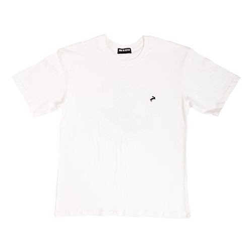 Playera Para Caballero Now Or Never Blanco SPACE RABBIT