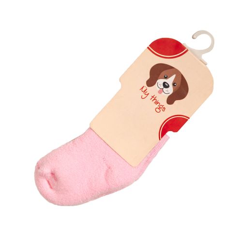 Calcetín My Things rosa para bebé 200