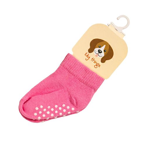 Calcetín My Things rosa para bebé 440