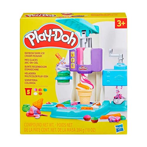 Heladería Arcoíris Play Doh Multicolor G0028
