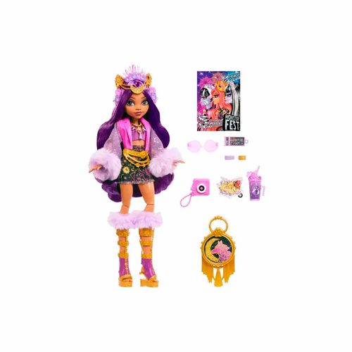 Muñeca clawdeen wolf Monster High multicolor hxh80