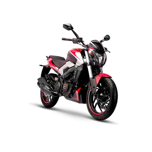 Motocicleta deportiva Bajaj rojo dominar 250 CC 2025