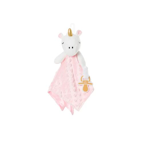 Pañuelo De Unicornio Para Bebé Little Celebrity Rosa SBSS-001