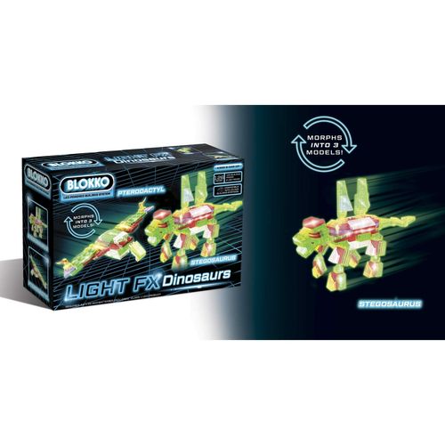 Dinosaurio Anker ligero 3 en 1  multicolor 150256/dom