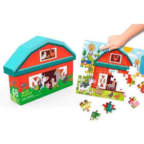 Rompecabezas Anker  de granja con 48 piezas  multicolor 250123/dom