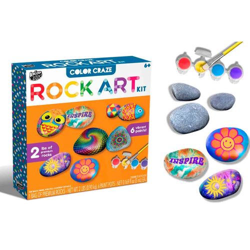 Set de arte Anker en rocas multicolor 450078/dom
