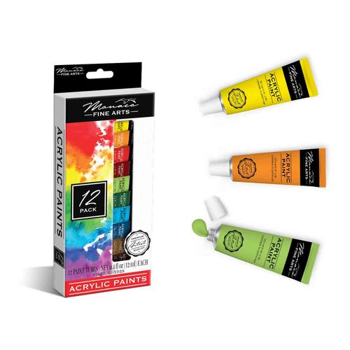 Pinturas Anker acrilicas multicolor 600085/dom