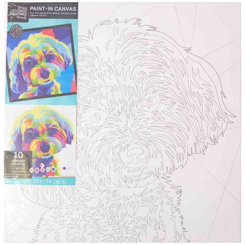 Set de arte Anker en lienzo multicolor 600541/dom