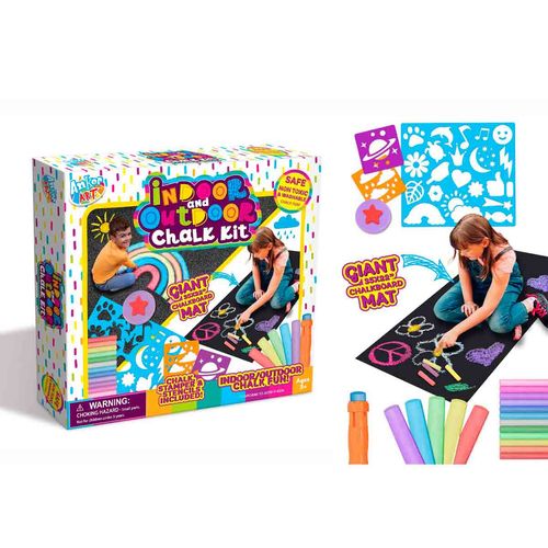 Juego de tizas Anker para interiores multicolor 800238/dom