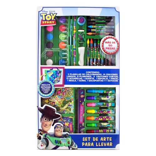 Set de accesorios para colorear Toy Story multicolor 68836