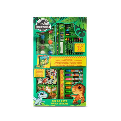 Set de accesorios para colorear Jurassic World multicolor 68720