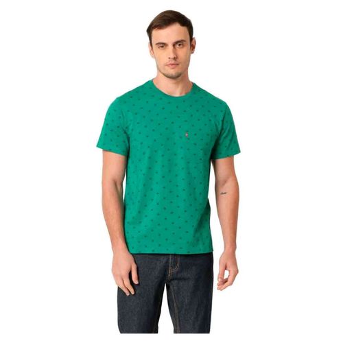 Playera Casual Para Caballero Levis Verde 19342-0360