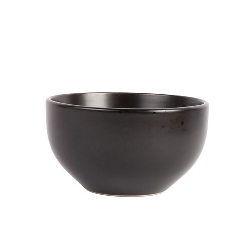 Tazón de cerámica  Regalos Siglo XXI negro 2415-4390