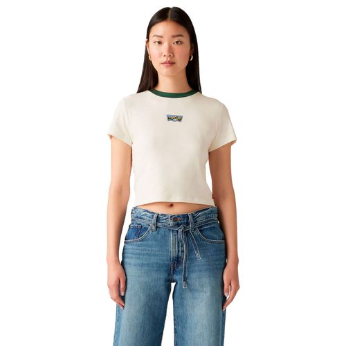 Playera Casual Para Dama Levis Beige A8798-0014