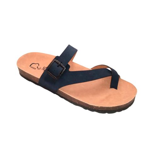Sandalia casual Nomadas azul para dama 315