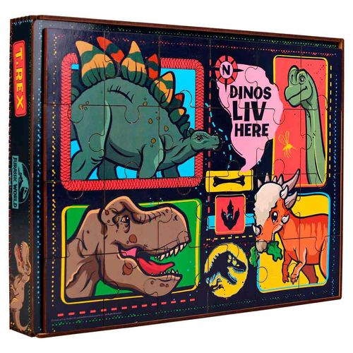 Rompecabezas 5 en 1 Jurassic World Novelty multicolor jca-2825